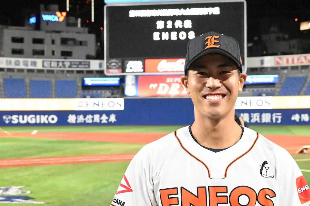 【画像・写真】ENEOSの守備職人・瀬戸西純「自信は過信だった」　社会人野球で得た確信
