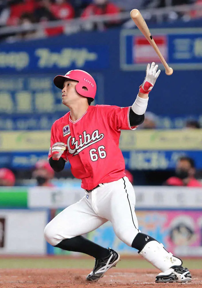 【画像・写真】ロッテ加藤が“ビックリマン”7年目プロ1号　6月に中日からトレード　先制2ランも大敗