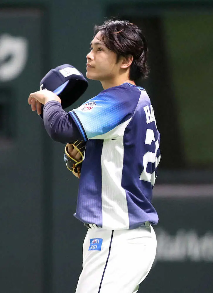 【画像・写真】西武・浜屋が自滅　6回5四球8失点で5敗　「いいところがありませんでした」