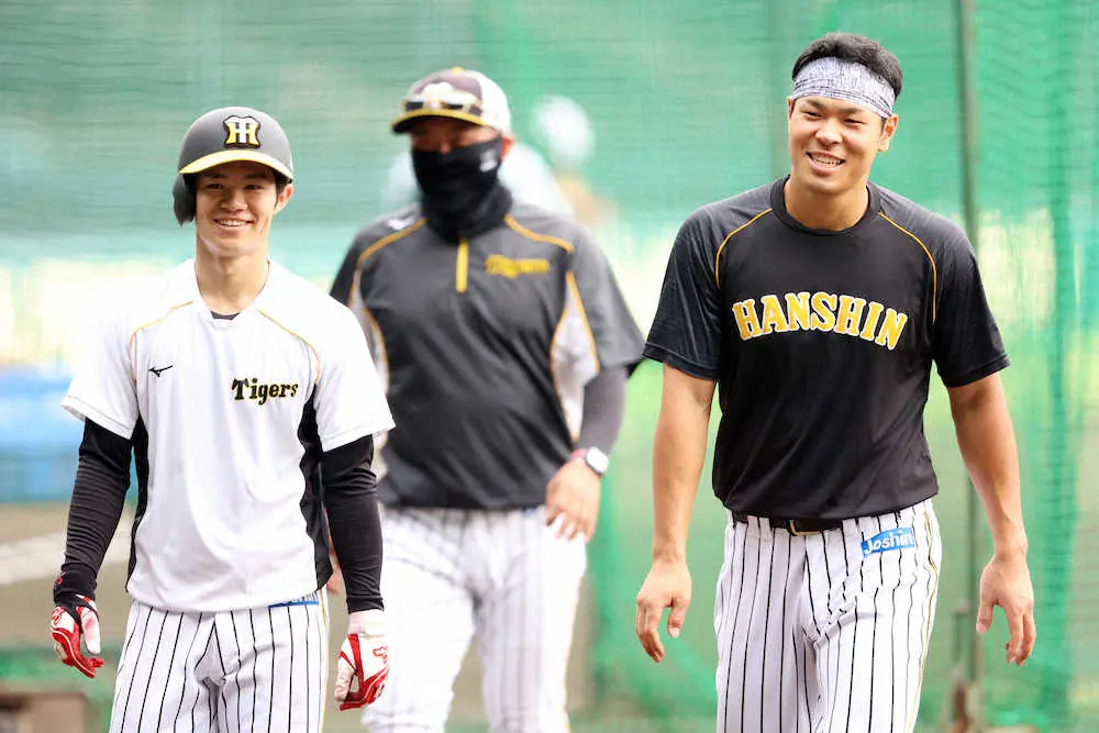 【画像・写真】阪神・佐藤輝が3日連続の早出特打…野手ワースト54打席連続無安打の不振から脱出へ