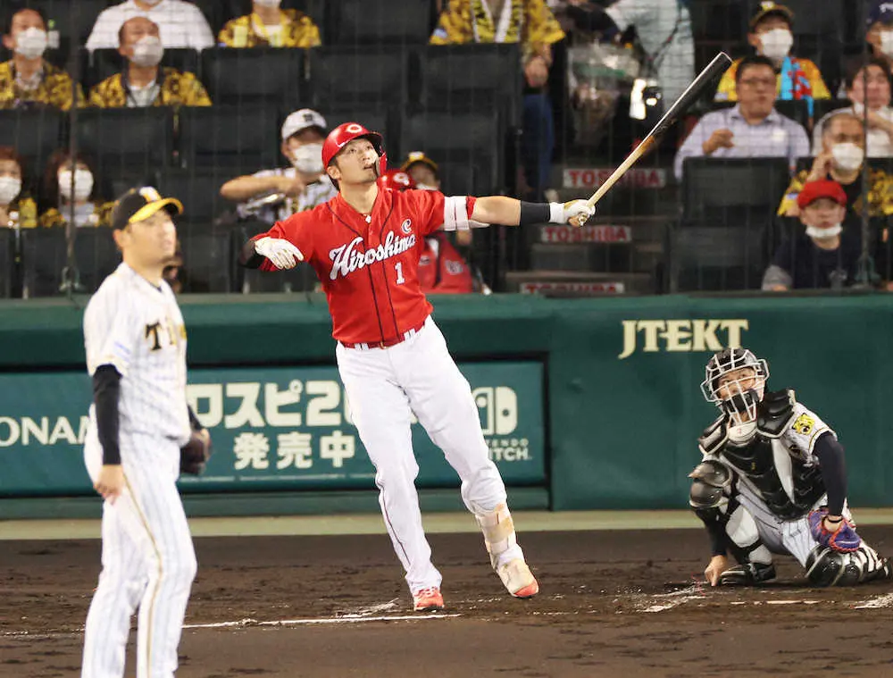 【画像・写真】広島・誠也　自己最多の31、32号！大幅な更新に期待大　大当たりの9月、自己最多の月間13本目