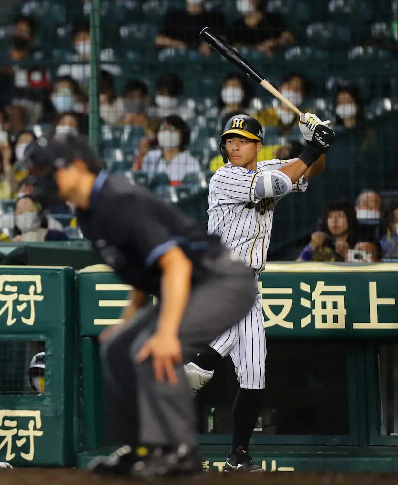 【画像・写真】阪神・佐藤輝　9月はまさかの無安打で終了　連続打席無安打は「54」のまま　10月は頼むぞ