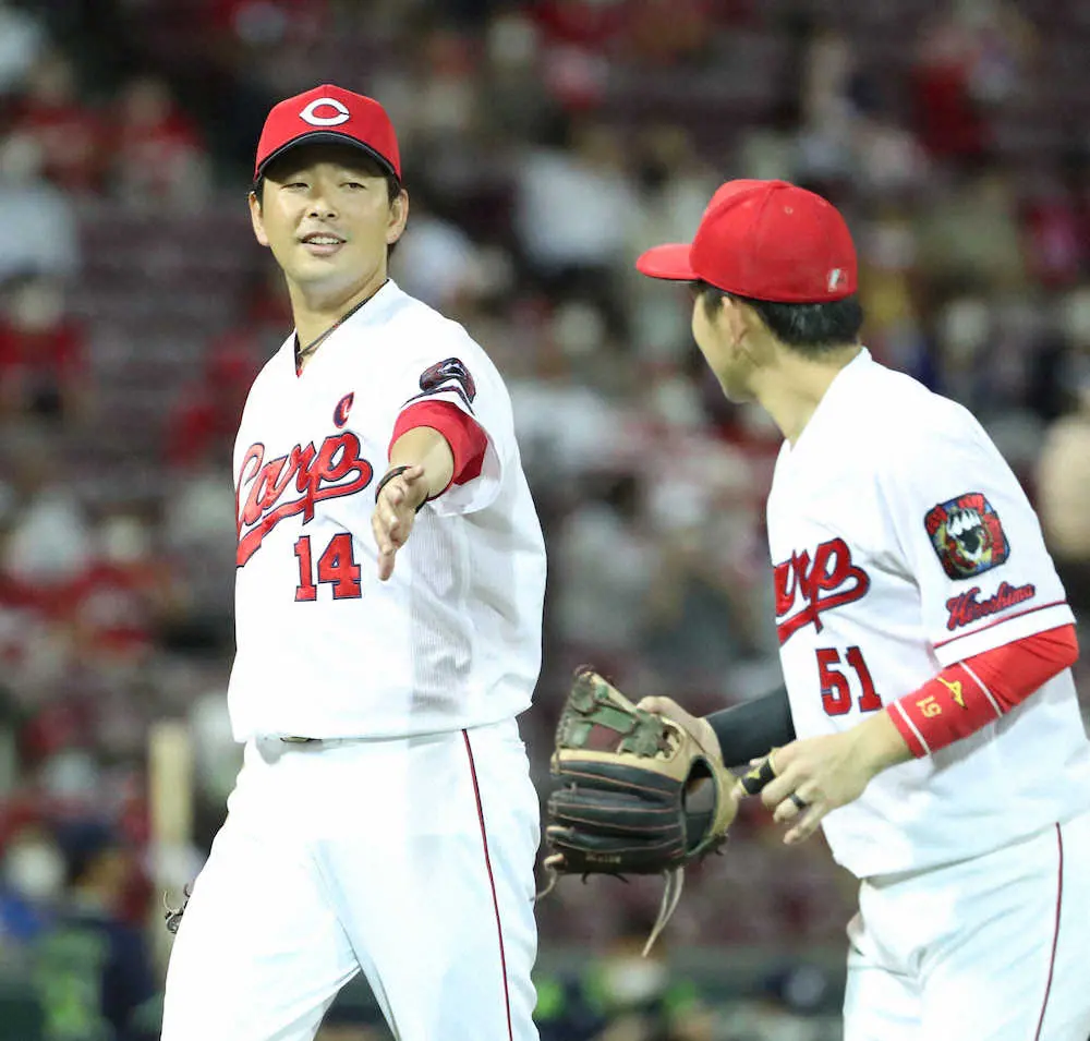 【画像・写真】広島・大瀬良　8勝目はお預けも「内容自体は悪くない」熱投7回2失点で10奪三振