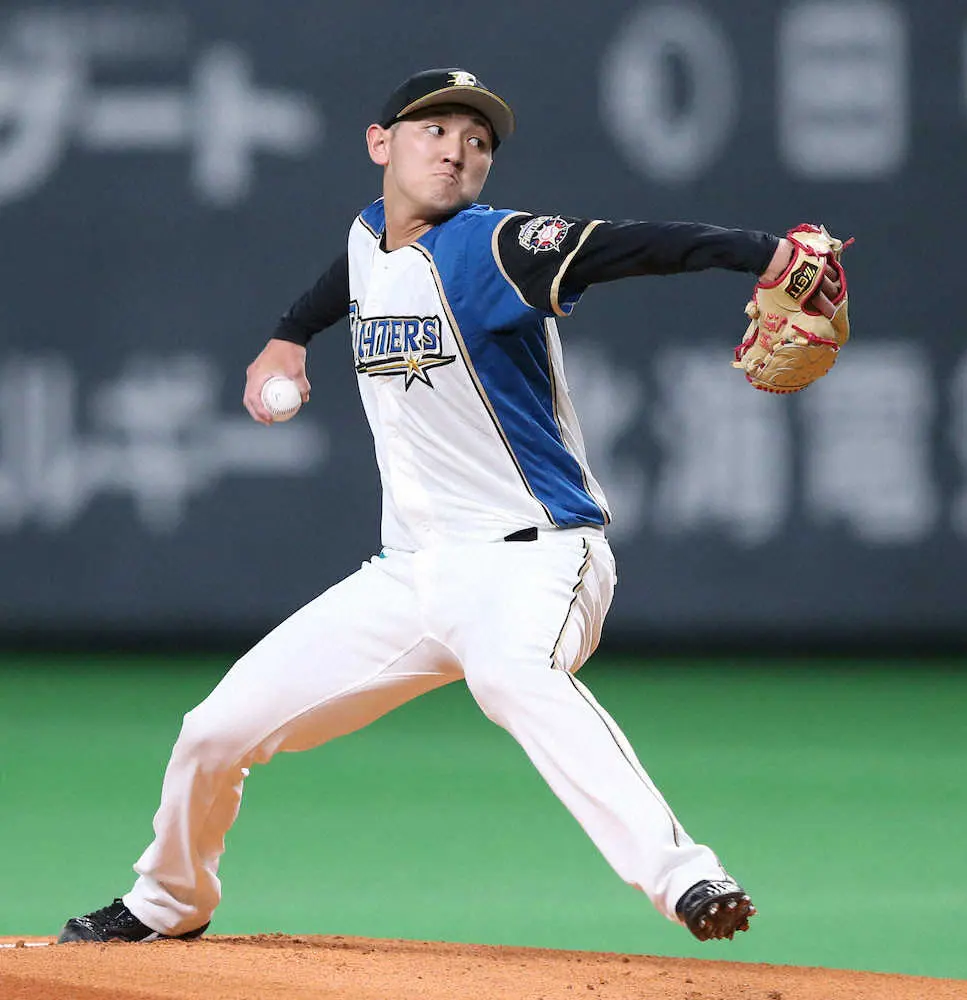 【画像・写真】日本ハム・立野　6回無失点の好投も救援陣打たれ白星ならず