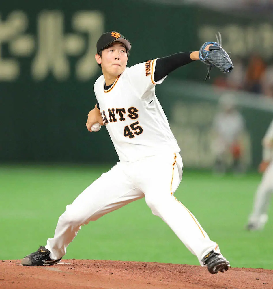 【画像・写真】巨人・畠は3回2失点で降板　山口登板回避で127日ぶり緊急先発、2点援護もらうも3回に追いつかれる
