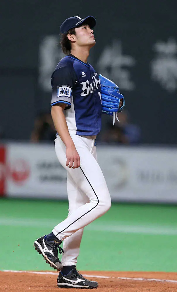 【画像・写真】7回2失点黒星の西武・今井に辻監督「もう、そこで満足するようなピッチャーじゃない」