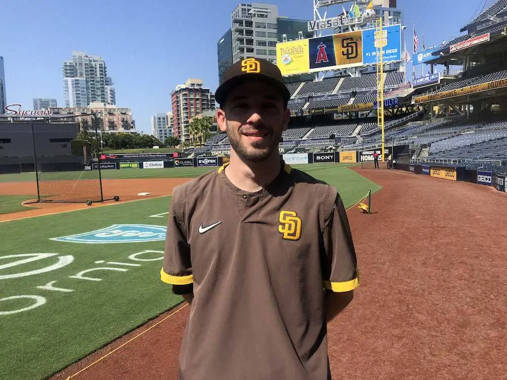 【画像・写真】パドレス育成コーチのワーマン氏は元日本ハム国際業務担当　思い出は大谷との“海鮮丼”