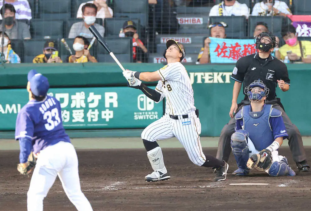 【画像・写真】阪神Vの鍵は「6番以降」　相手投手の右左で使い分けられているが、外野両翼が打てばヤクルト追い抜ける
