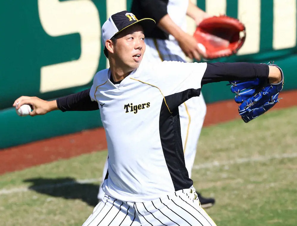 【画像・写真】阪神・青柳　中5日で好相性DeNA戦先陣に「しっかりチームに勝ちを付ける投球を」待望11勝目へ気合