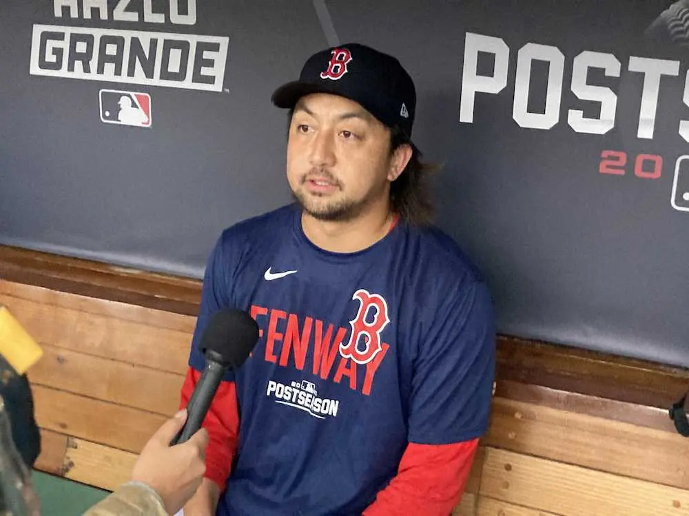 【画像・写真】レッドソックス・沢村　日本人唯一のポストシーズン進出も無念メンバー外