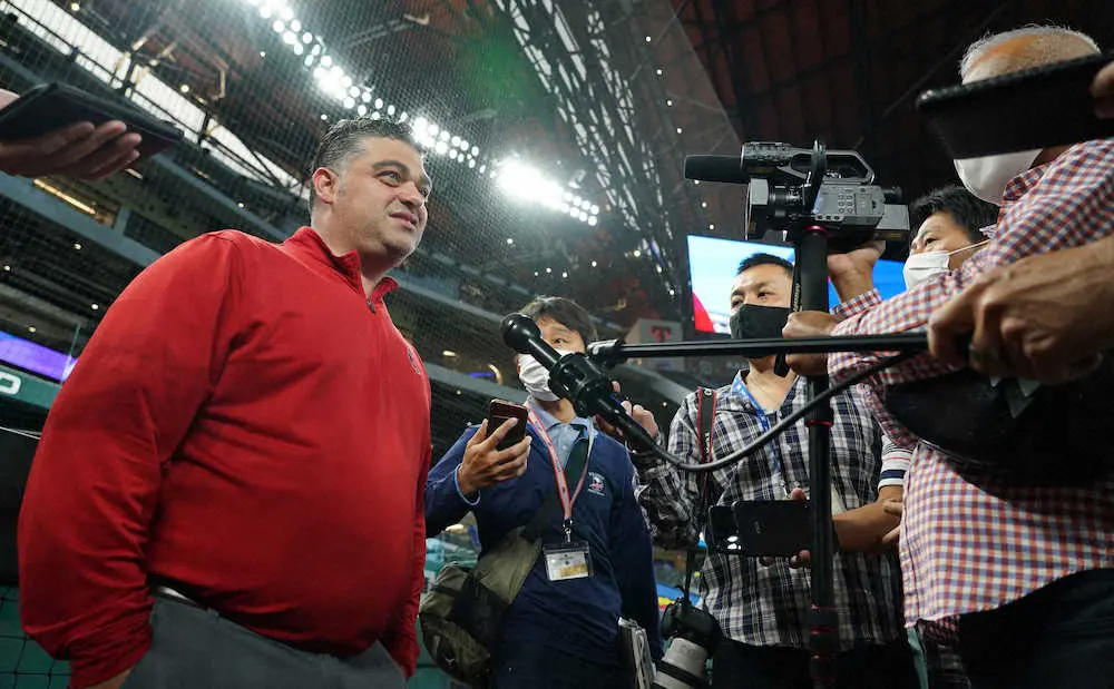 【画像・写真】エンゼルスGM　大谷との契約延長を希望「We　Love　Sho」
