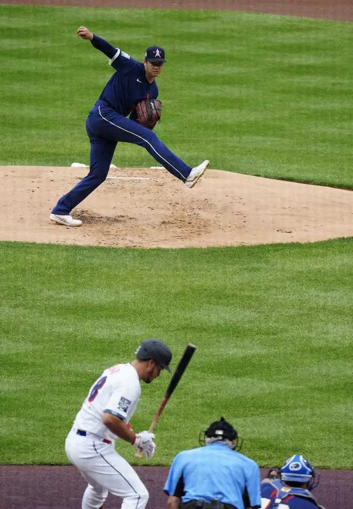 【画像・写真】大谷のベストプレー1位は…リアル二刀流初陣！大リーグ公式サイト・アドラー氏がベスト5挙げる