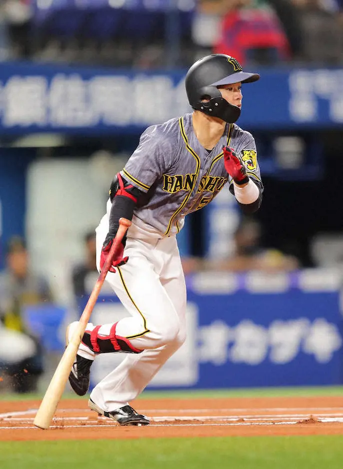 【画像・写真】阪神・中野　岡田彰布に並んだ球団新人歴代9位の109安打　8位・別当薫の114本超えも確実に