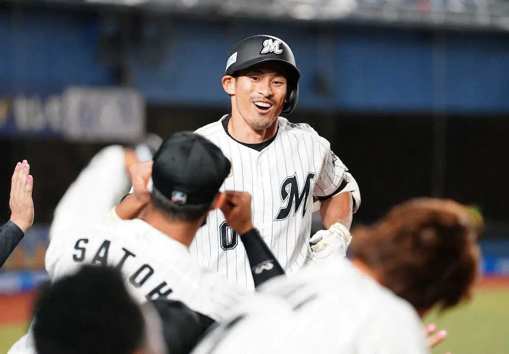 【画像・写真】ロッテが初回からソロ2発で2点先制！　荻野が先頭弾＆マーティンは復活弾