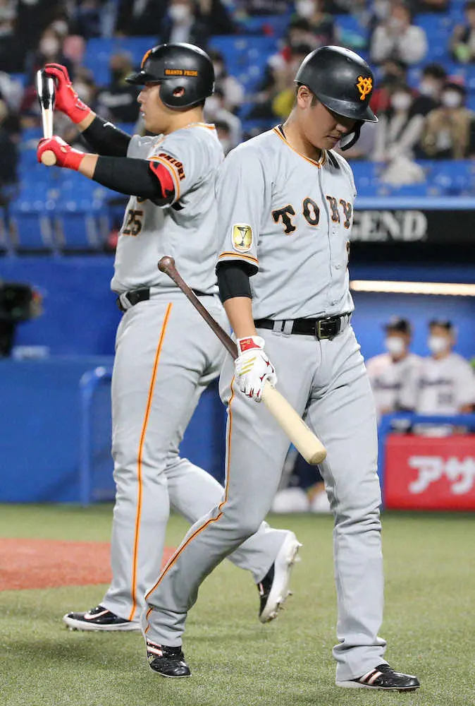【画像・写真】巨人、今季11度目零敗　ツバメと7・5ゲーム差に　打線に元気なし、3試合連続2桁三振喫す