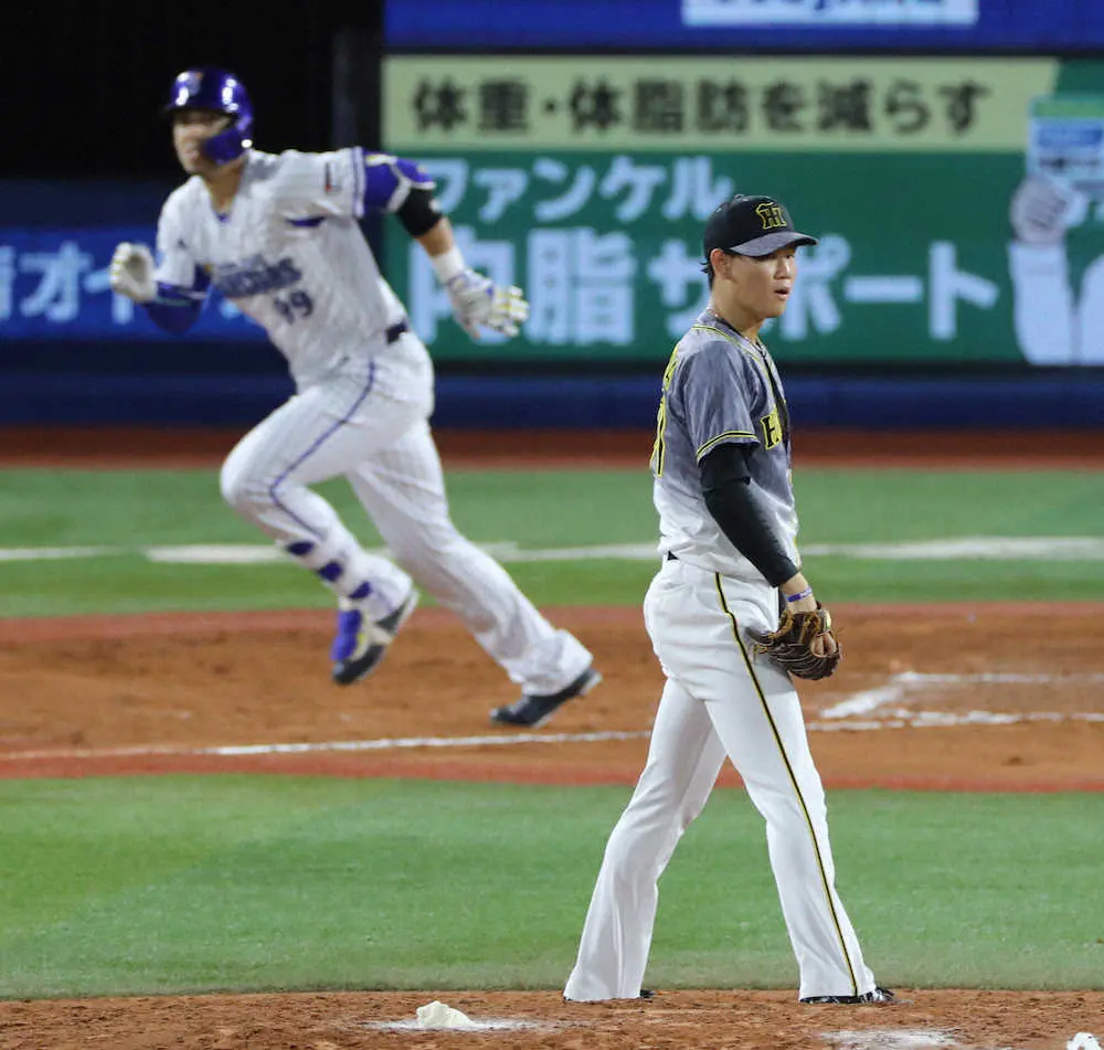 【画像・写真】阪神　激痛駆け抜ける逆転負け　矢野監督の「ゲキ」実らず、及川が逆転弾浴びて連勝ストップ