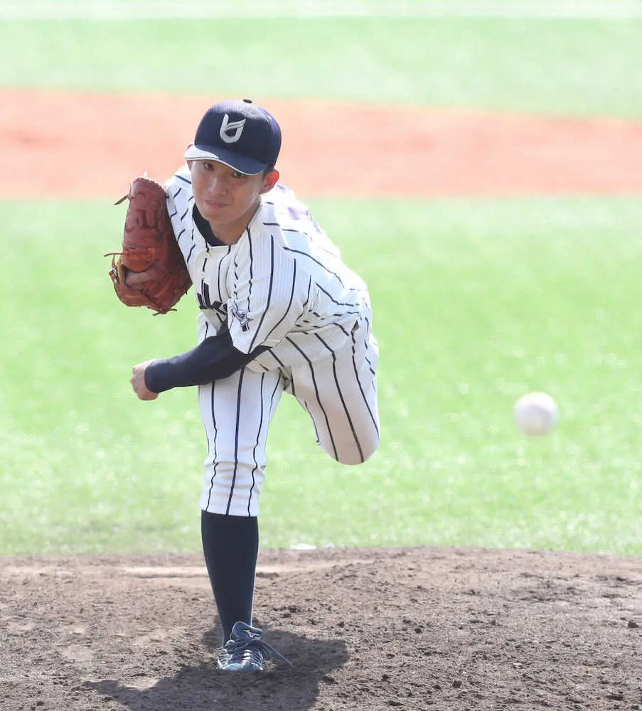 【画像・写真】龍谷大　14年春以来のリーグV王手　5回1失点の中沢が単独トップ4勝目「試合の中で修正できた」