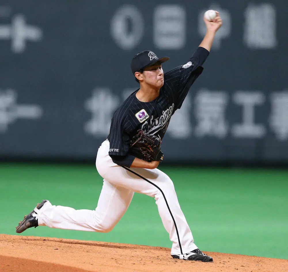 【画像・写真】ロッテ3連敗で首位・オリと2・5差に　先発・本前4回途中3失点　打線は4回同点もその後点奪えず　