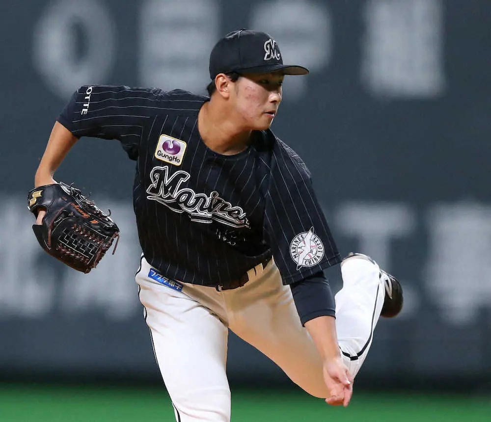 【画像・写真】ロッテ本前、故郷で4回途中3失点降板「立ち上がりで失点し切りかえられなかった」