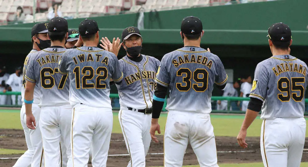 【画像・写真】阪神・平田2軍監督「半分諦めてました」　最終回に2点差逆転の選手称える　ファーム日本選手権
