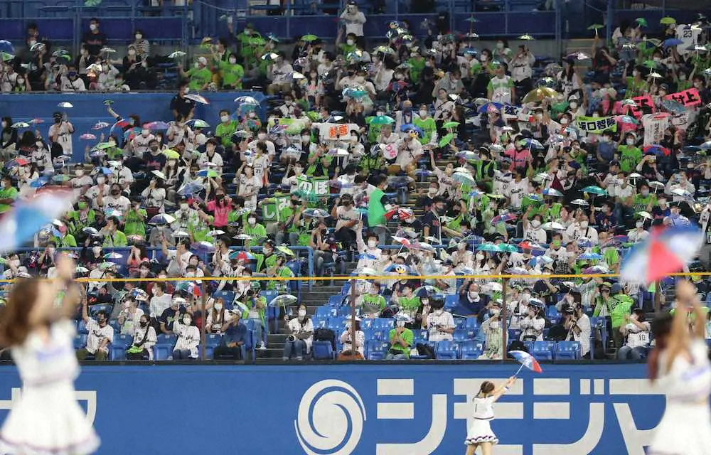 【画像・写真】ヤクルト、猛虎に打ち勝った！6年ぶり頂点へM9　最短Vは17日　塩見バックスクリーン弾＆決勝二塁打