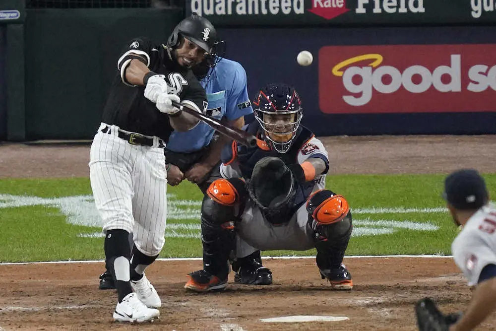 【画像・写真】Wソックスが崖っ縁で1勝　16安打で12点　アストロズに5点差を逆転