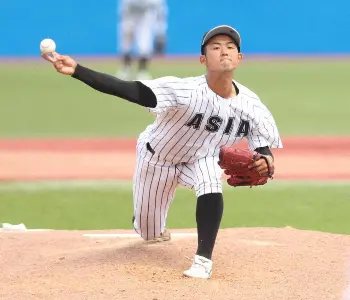 阪神5位は青柳2世だ 変則サイドスロー右腕の亜大 岡留 勝ちパターンに入れるよう スポニチ Sponichi Annex 野球