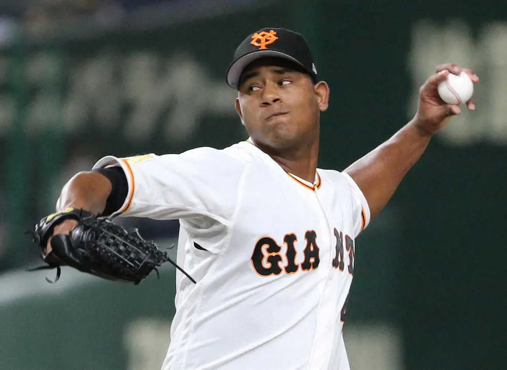 【画像・写真】巨人メルセデス　エラーで5回途中で降板　8戦ぶり勝利ならず