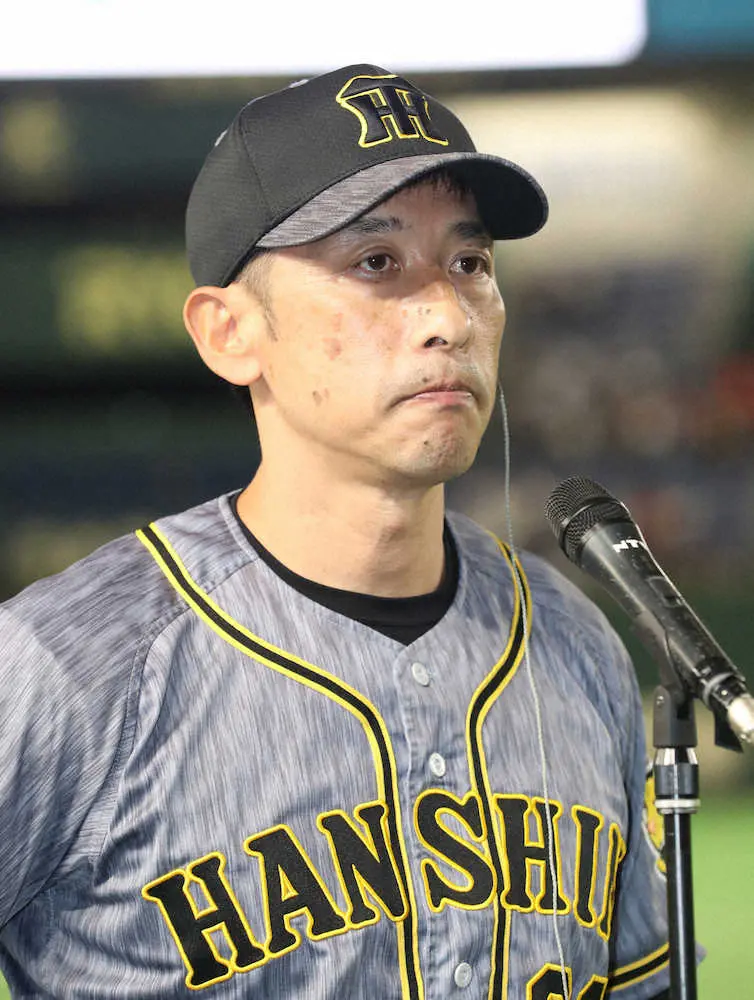 【画像・写真】阪神・矢野監督「多分、明日も厳しい」　背中の張りでベンチを外れた大山は13日の第2戦も欠場濃厚