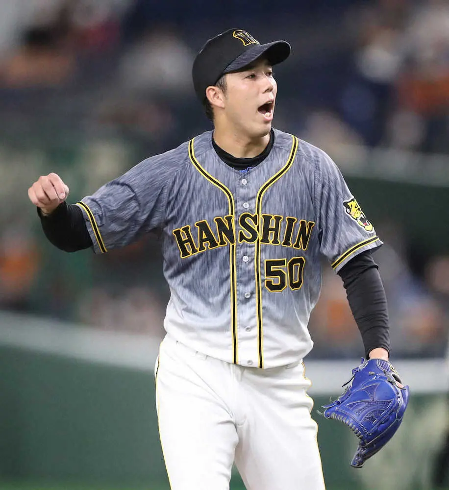 【画像・写真】阪神・青柳　リーグ最多タイ12勝　「どんな形でもチームが勝てるように」粘りに粘った7回1失点