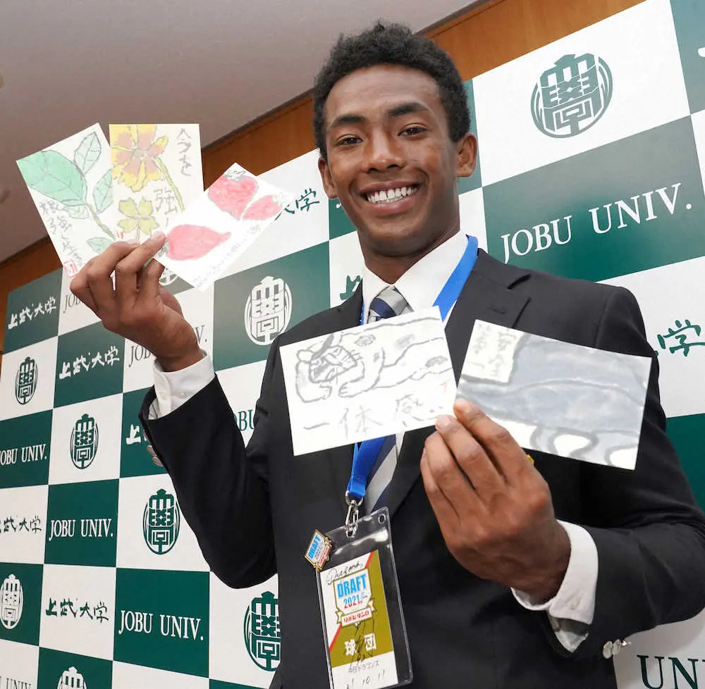 【画像・写真】中日ドラ1・ブライト健太　体重アップ宣言「来春までには最低でも90㌔」打点王を目指したい