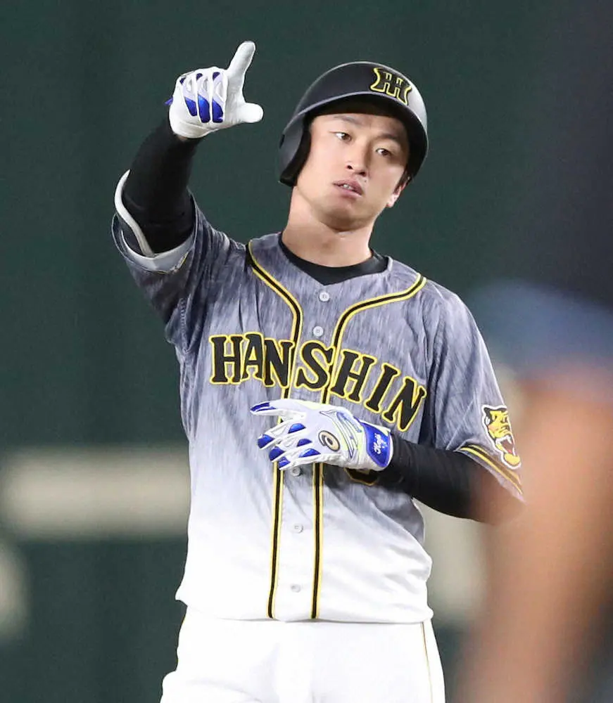 【画像・写真】先制V撃の阪神・近本　自己最多13度目猛打賞で打率・313　初の首位打者へ望みつないだ
