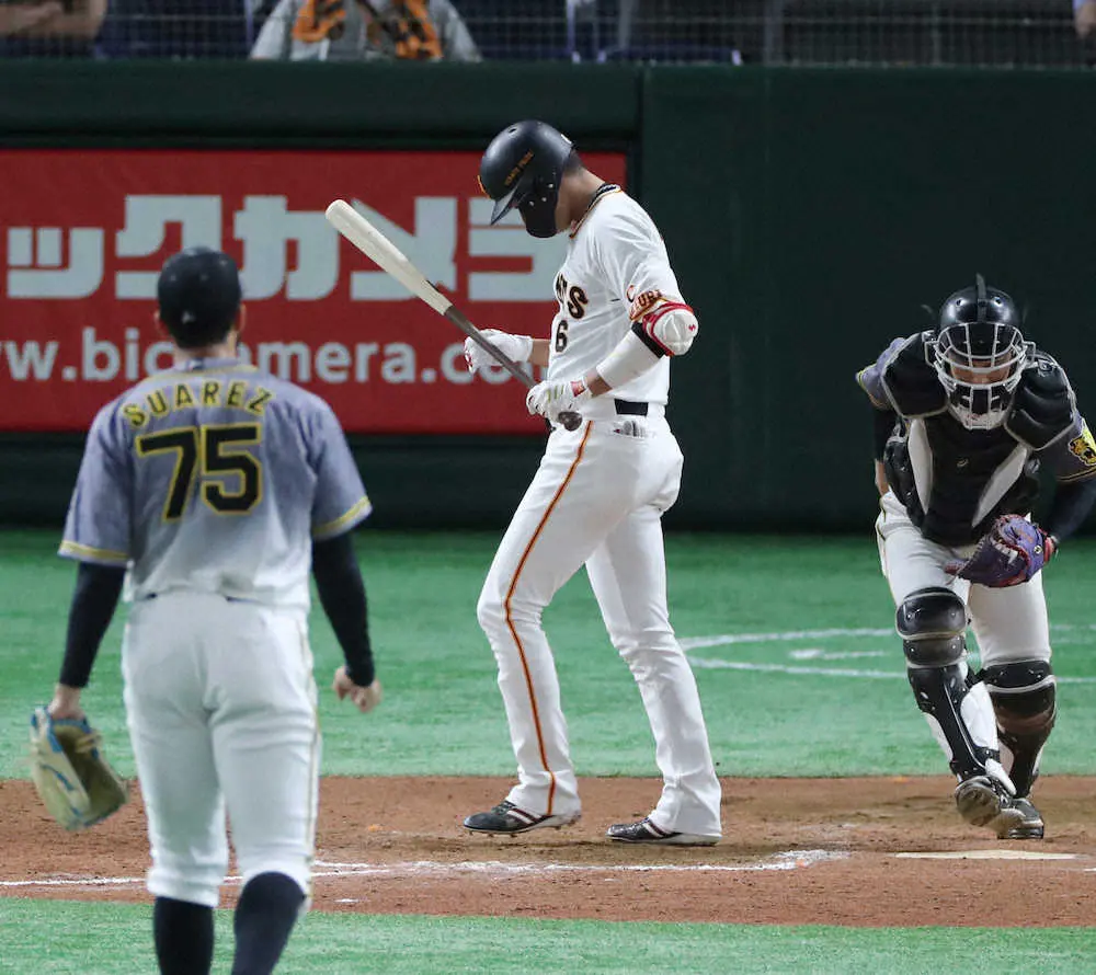 【画像・写真】巨人今季ワースト7連敗…V3消滅　8月一時首位に立つも貧打、岡本不振、先発陣勝てずシーズン終盤失速