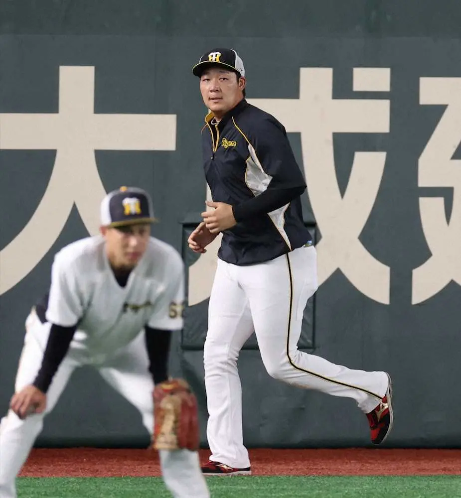 【画像・写真】阪神・大山　2戦連続欠場　この日は別メニュー調整