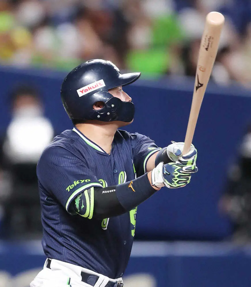 【画像・写真】ヤクルト村上がリーグ単独トップの39号2ラン　史上最年少40号に王手　打点も巨人・岡本和に並ぶ