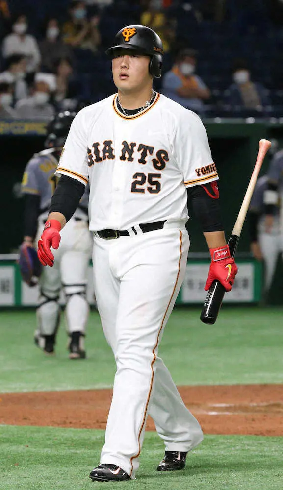 【画像・写真】巨人、泥沼8連敗！最大15あった貯金がゼロに　わずか1安打で球団ワースト2位の9戦連続2得点以下