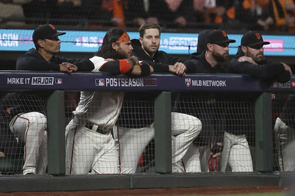 【画像・写真】ジャイアンツ終戦　ドジャース豪華継投にキャプラー監督「脱帽しないといけない」