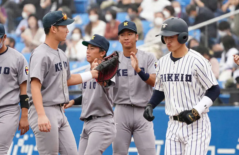 【画像・写真】慶大が逆転勝利　ソフトバンク2位・正木智也はマルチで貢献「この仲間と優勝したい」