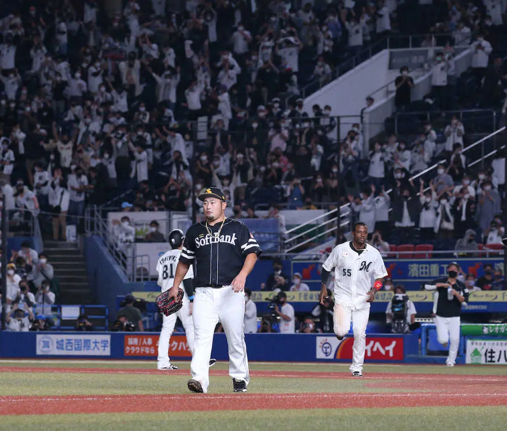 【画像・写真】ソフトバンク　森がまたやられた　痛恨サヨナラ負け…打線も拙攻わずか1点　17日にもCS完全消滅