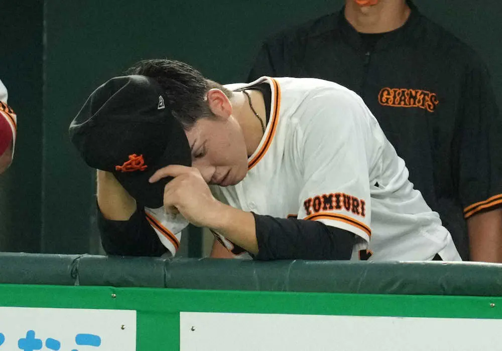 【画像・写真】巨人　CS争う広島戦で投手陣炎上　高橋1回もたず4失点KO、戸根も3失点　3回までに3発被弾7失点
