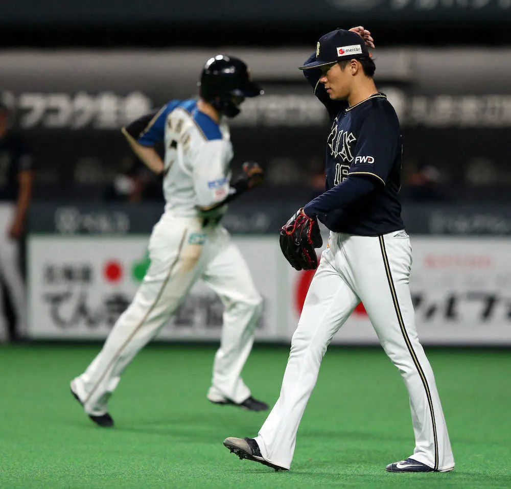 【画像・写真】オリックス・山本は球団新の15連勝ならず　6回1失点ながらリード許し降板　連勝記録に暗雲