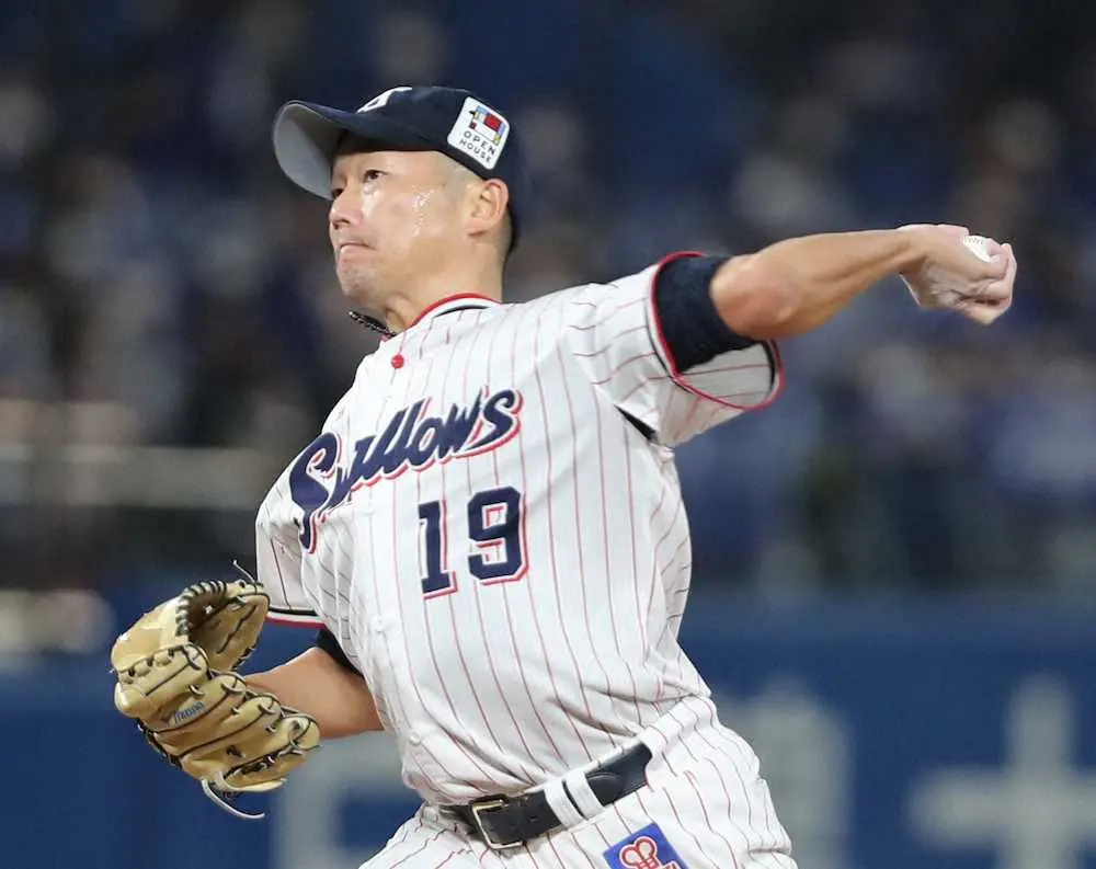 【画像・写真】ヤクルト石川5回に根尾同点打から集中打浴び4失点KO　通算178勝目ならず