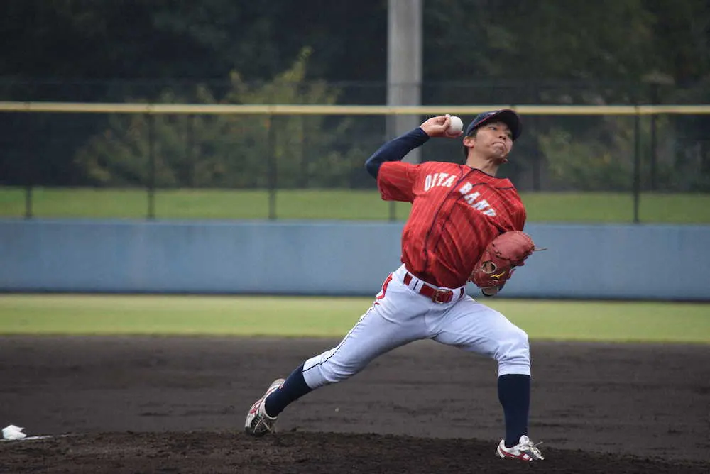 【画像・写真】大分銀行・高野正　8回1死までノーヒット！2安打完封勝利で5年ぶりVへ好発進