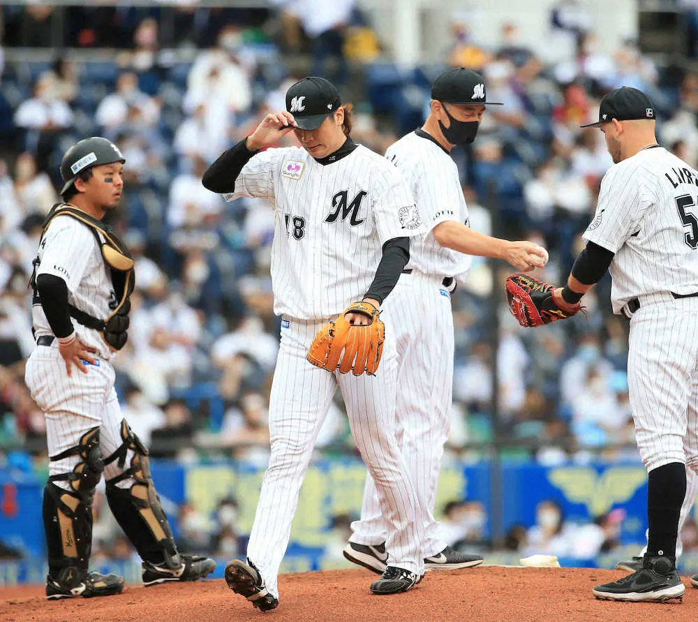 【画像・写真】ロッテ　マジック8で足踏み　二木5失点KO　ポストシーズンの先発枠は佐々木朗希か