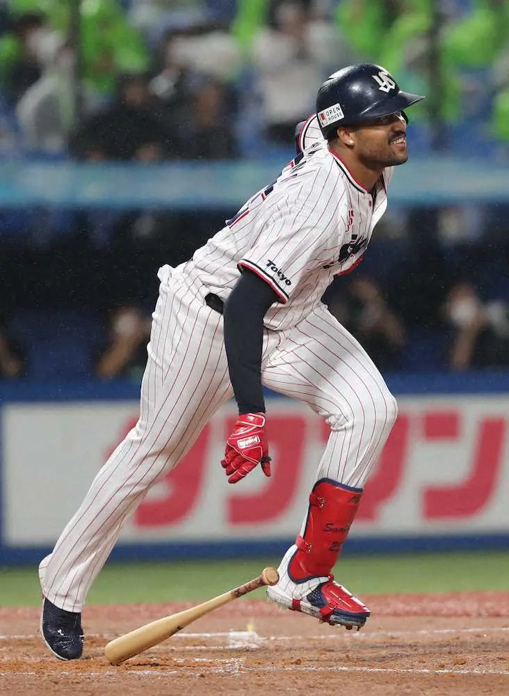【画像・写真】ヤクルト粘れず足踏みM6のまま　石川4失点KO　サンタナ3戦連発で反撃も及ばず