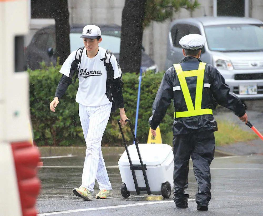 【画像・写真】ロッテ・佐々木朗希の登板は「あと2回」井口監督明かす　18日は美馬がスライド