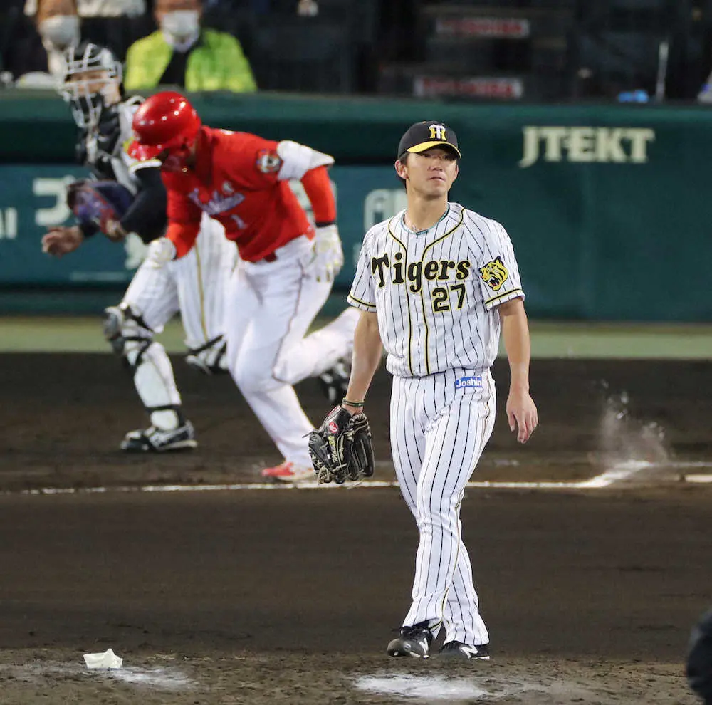 【画像・写真】片岡篤史氏　抜群の制球力で誠也を完璧に封じた伊藤将　7回の遊ゴロ併殺は見事だった
