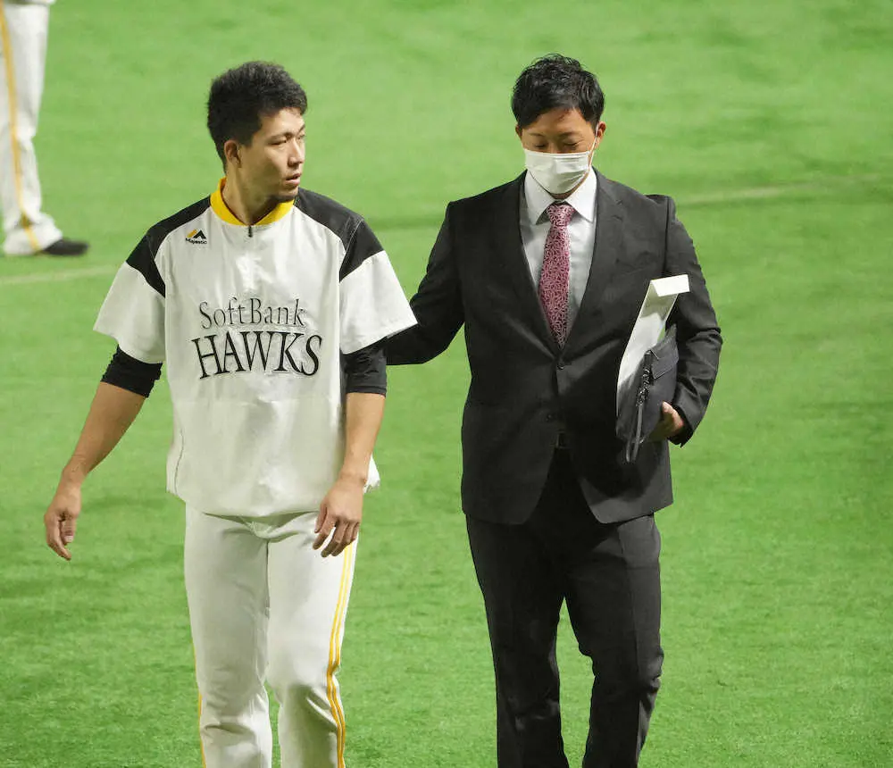 【画像・写真】ソフトB戦力外川原＆渡辺雄　現役続行希望！川原「NPBで続けたい気持ちある」再び構想外の吉住は引退へ