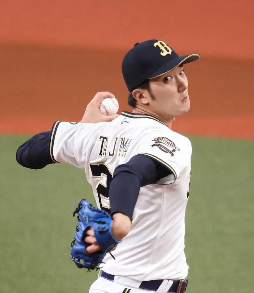 【画像・写真】オリックス・田嶋　5回2失点粘投で今季8勝目も反省「最低限の仕事しかできなくて悔しい」
