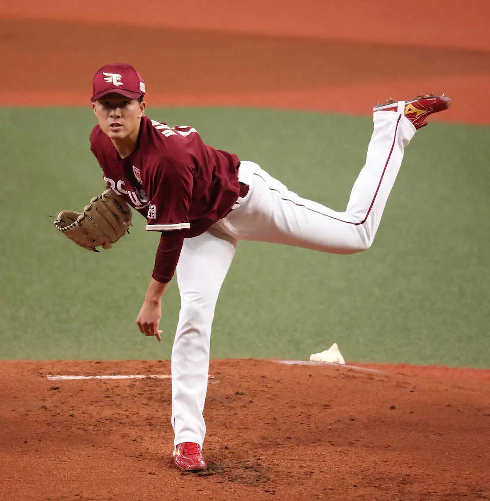 【画像・写真】楽天V完全消滅　早川4回2/3を5失点で7敗　新人10勝一番乗りならず